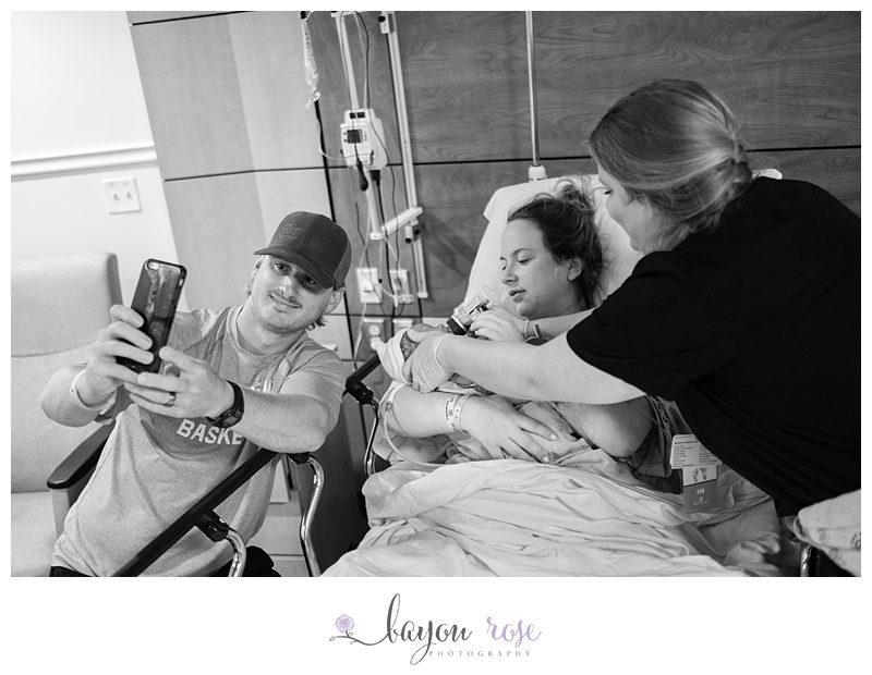Baton Rouge Birth Photographer Montet Family Womans Hospital 49