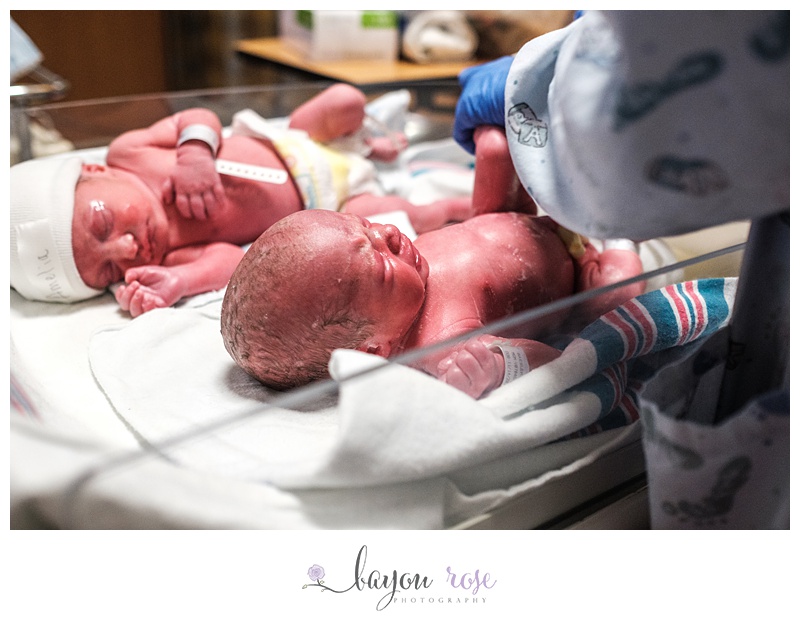 Baton Rouge Birth Photographer Natural Twins AL 51