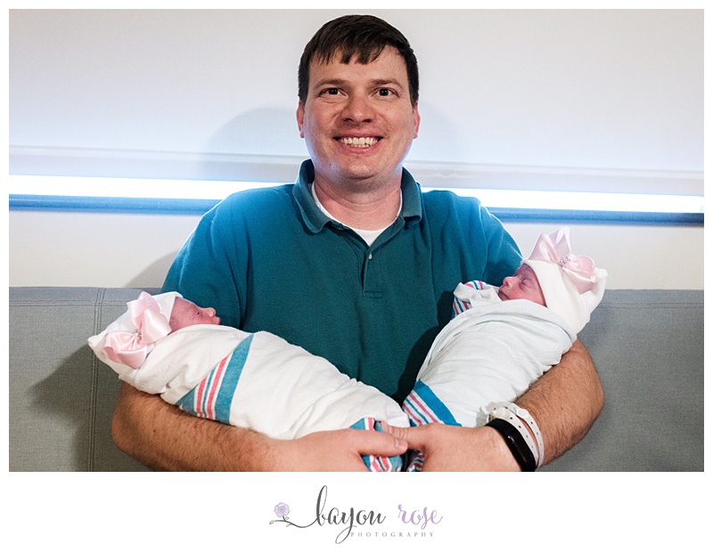 Baton Rouge Birth Photographer Natural Twins AL 55