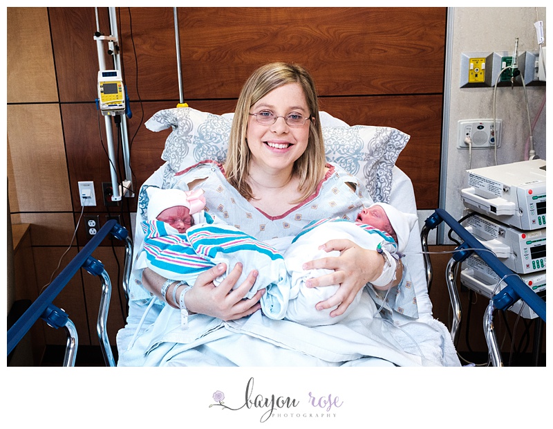 Baton Rouge Birth Photographer Natural Twins AL 70