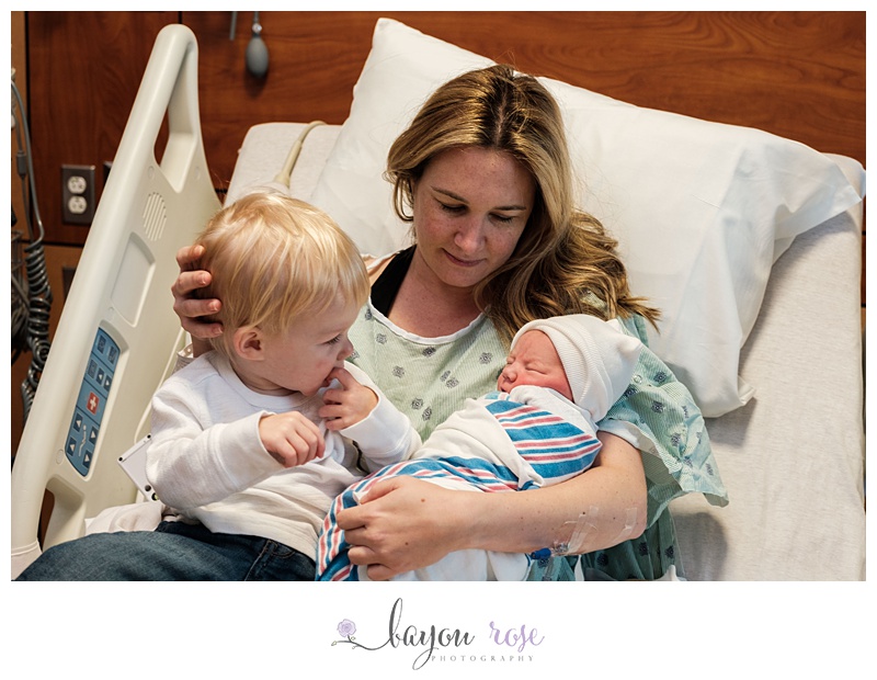 Baton Rouge Birth Photographer Womans Hospital Parker Family 2