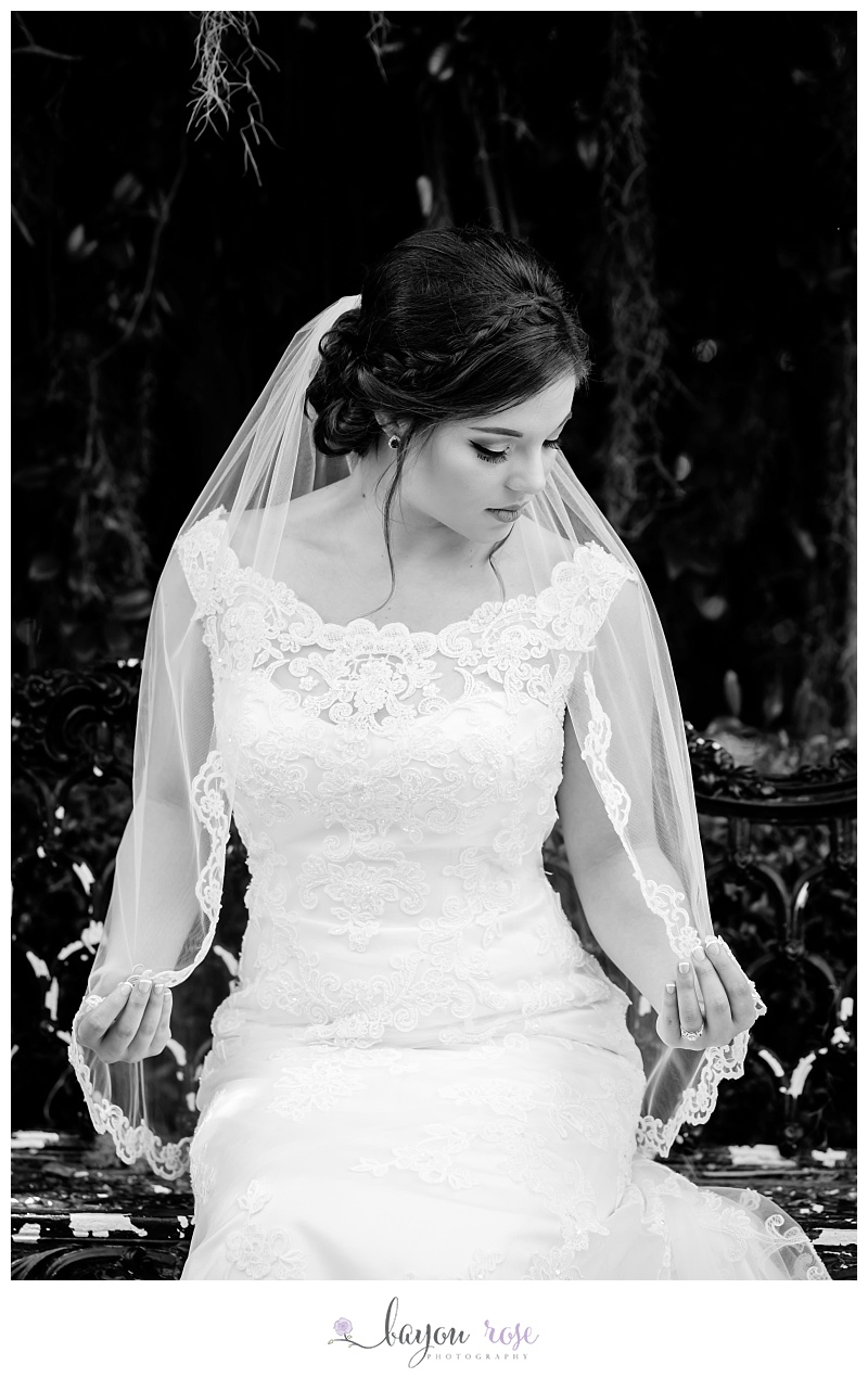 Baton Rouge Bridal Photography at Rosedown BC 6