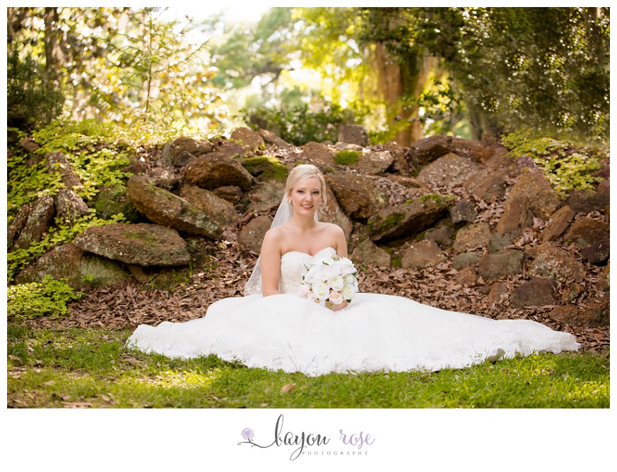 Baton Rouge Bridal Photography at White Oak Rosedown Stephanie 18