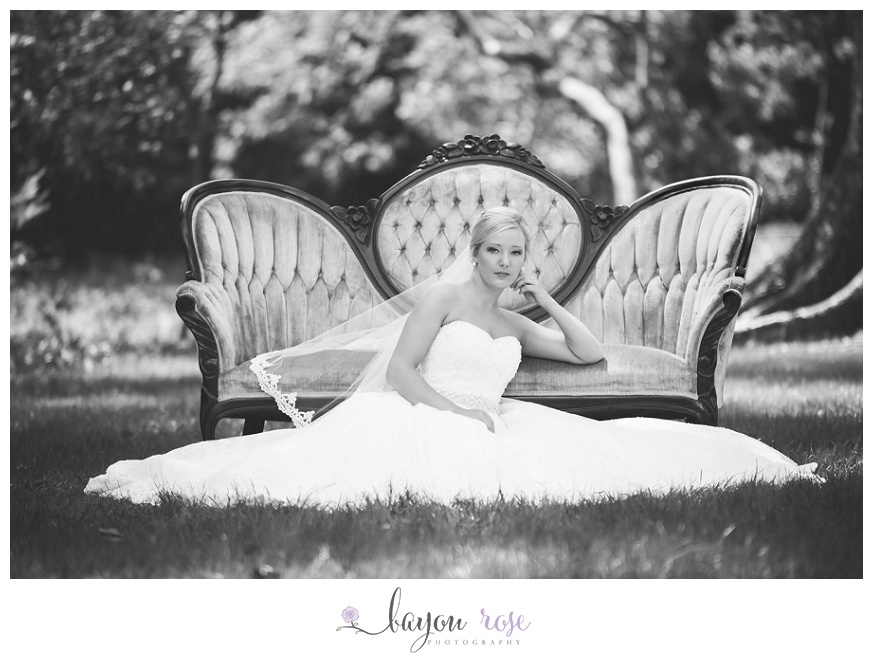 Baton Rouge Bridal Photography at White Oak Rosedown Stephanie 3