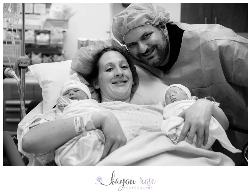 Baton Rouge Documentary Birth Photography Twins A and E 15
