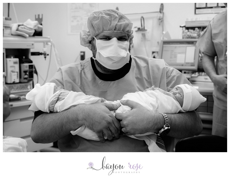 Baton Rouge Documentary Birth Photography Twins A and E 21