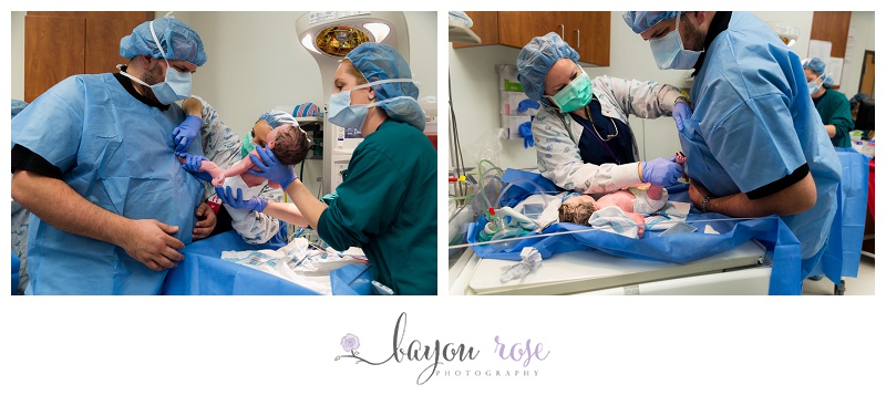 Baton Rouge Documentary Birth Photography Twins A and E 24