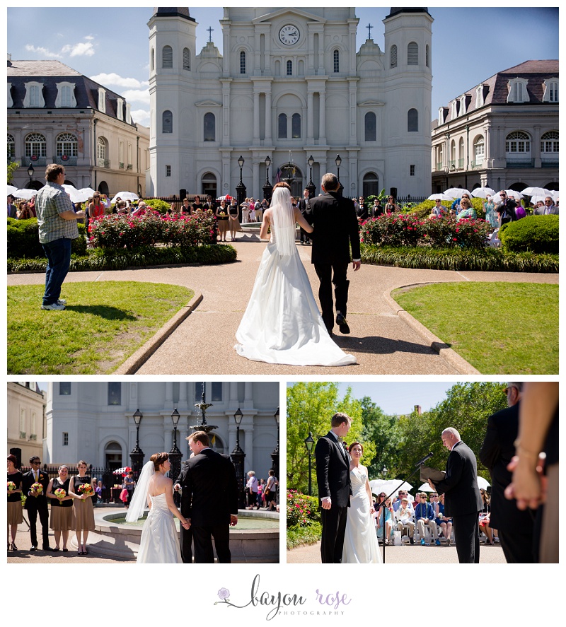 Jackson Square New Orleans Wedding Bayou Rose Photography 3