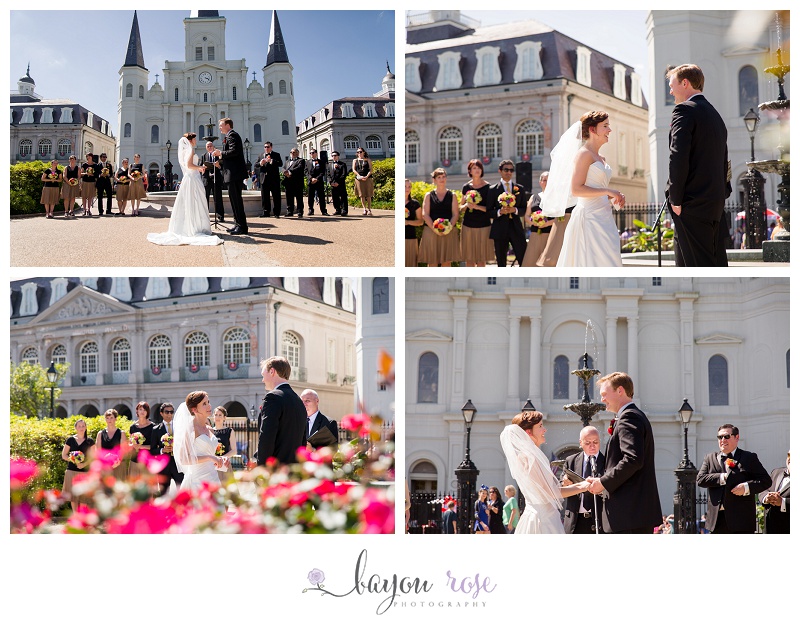 Jackson Square New Orleans Wedding Bayou Rose Photography 7