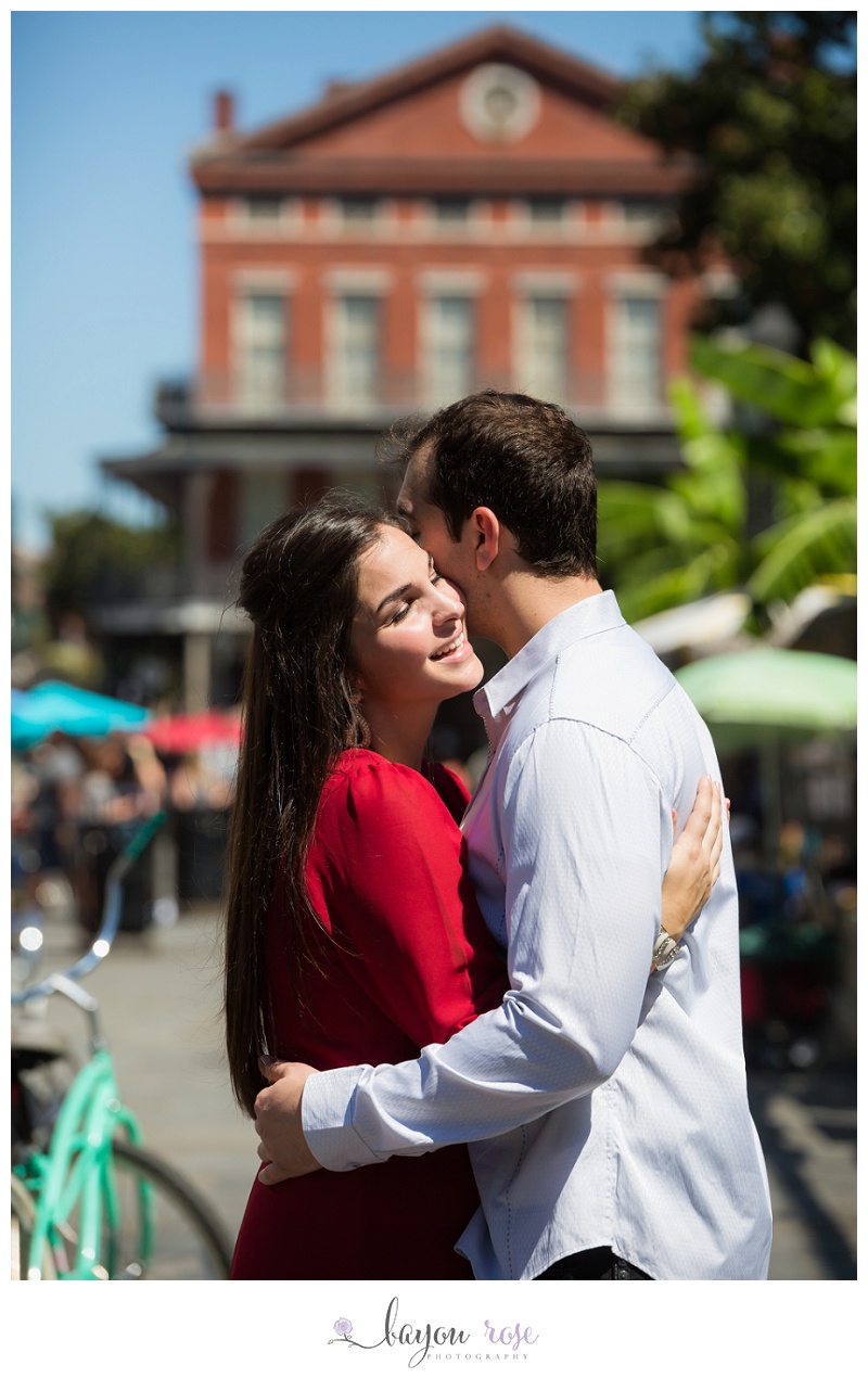 New Orleans French Quarter Engagement J and M 3