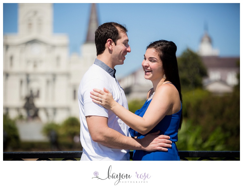 New Orleans French Quarter Engagement J and M 7