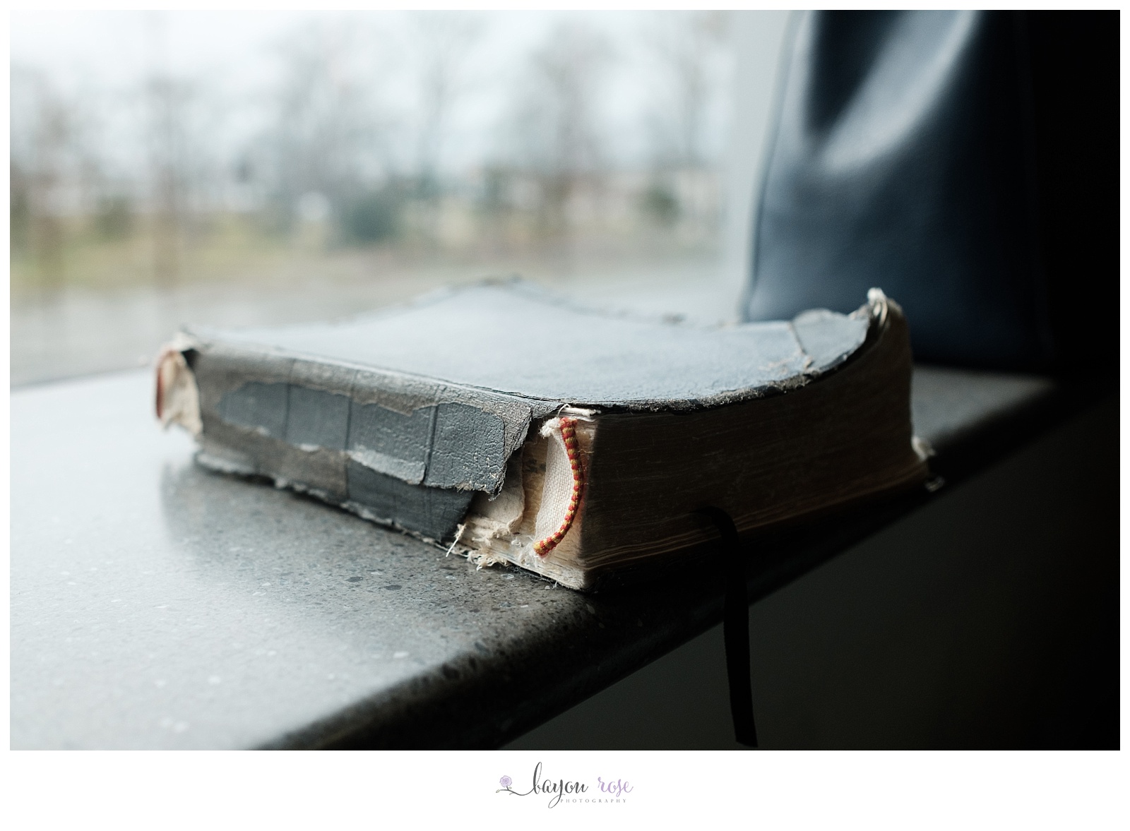image of tattered family Bible