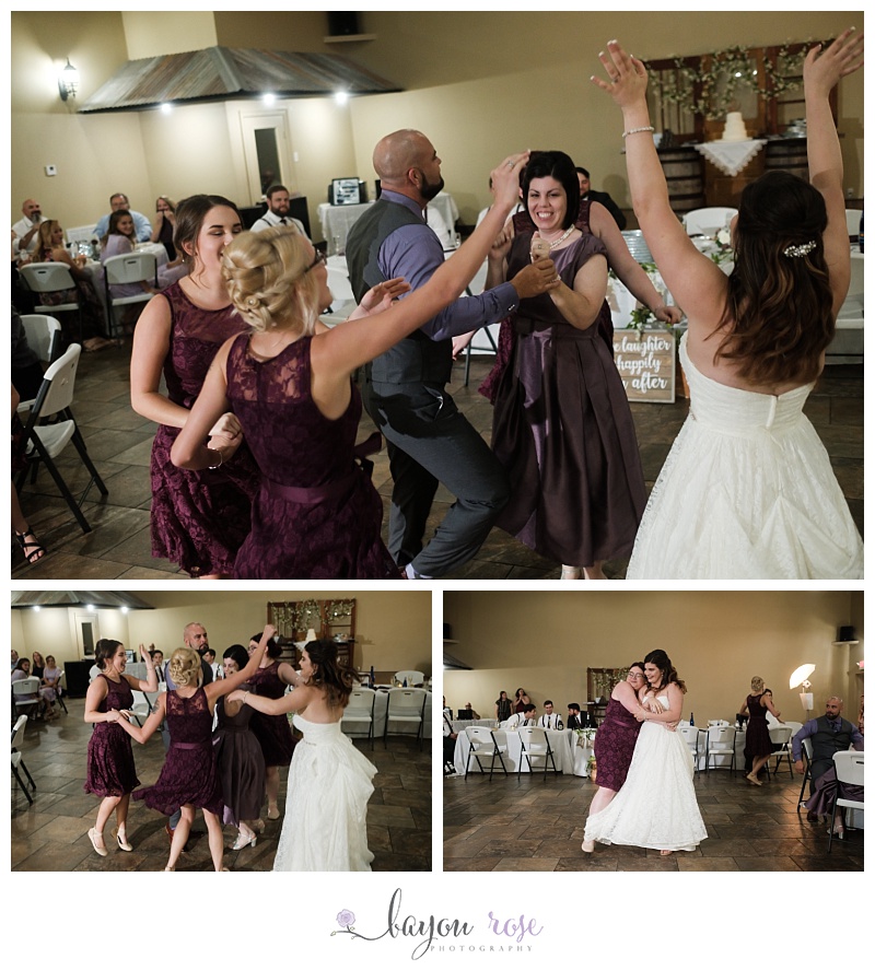 bridal party dance