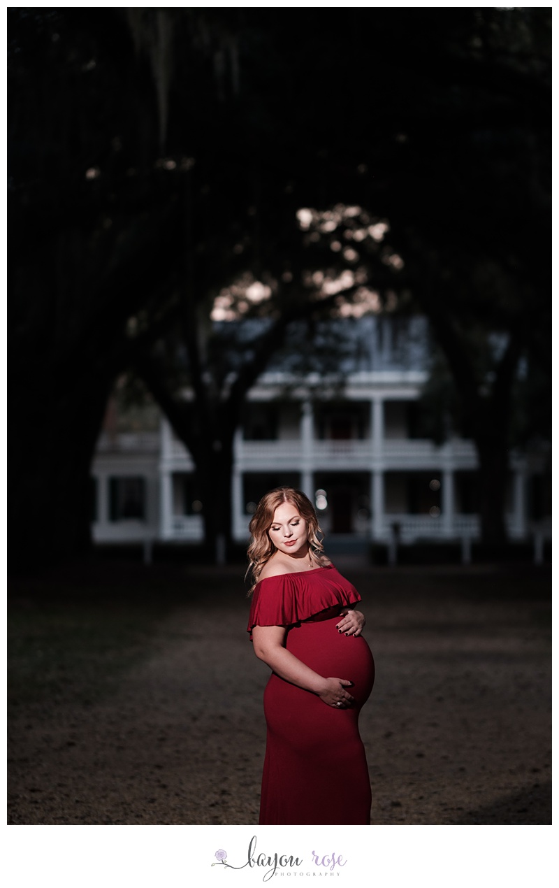 Baton Rouge Maternity Photographer Rosedown 0010