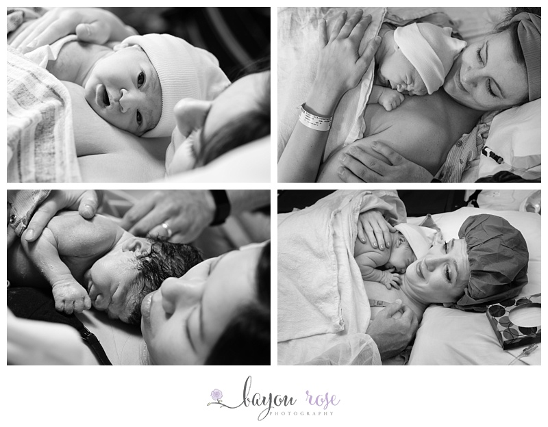 Photographing Your Birth - moms with their newborn babies