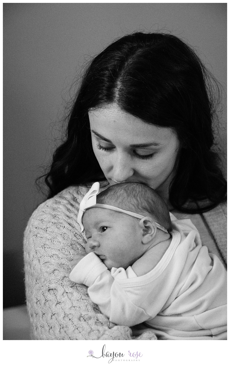 newborn baby with LGBTQ mom