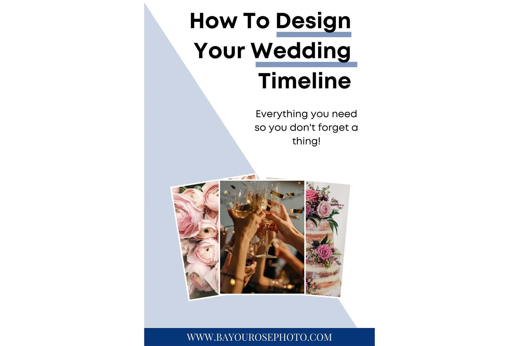 How To Design Wedding Timeline