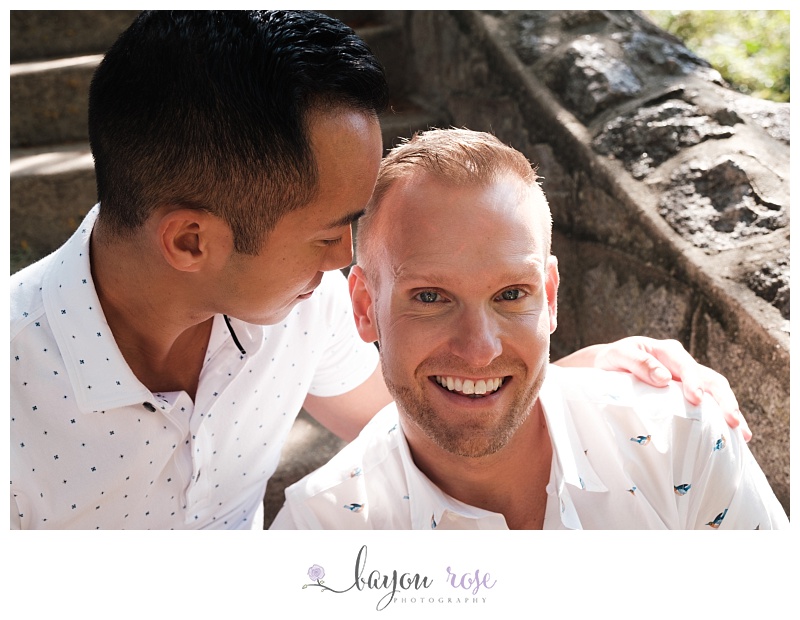 City Park,New Orleans,gay engagement photos,gay proposal,