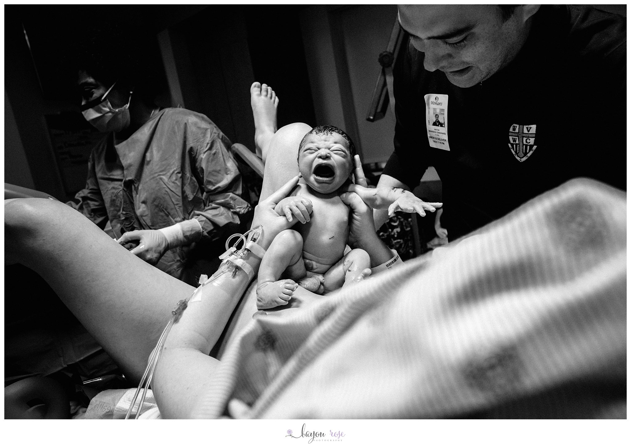 newborn baby at Woman's Hospital Baton Rouge