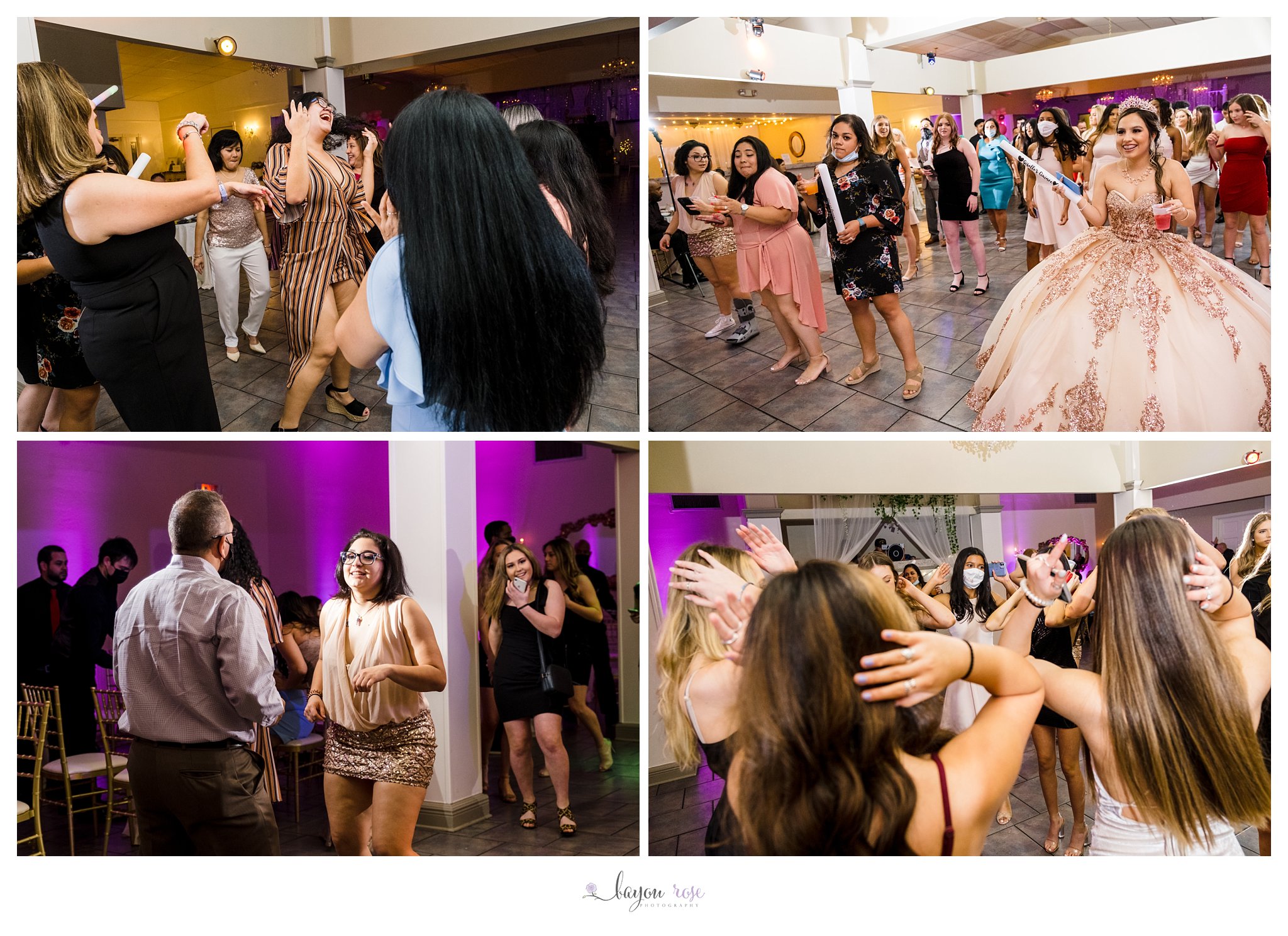 dance floor photos at Crystal Events in Kenner