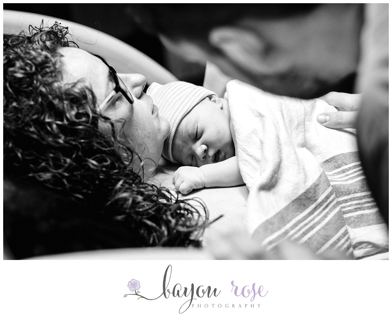 hospital birth photography session at Woman's Hospital Baton Rouge