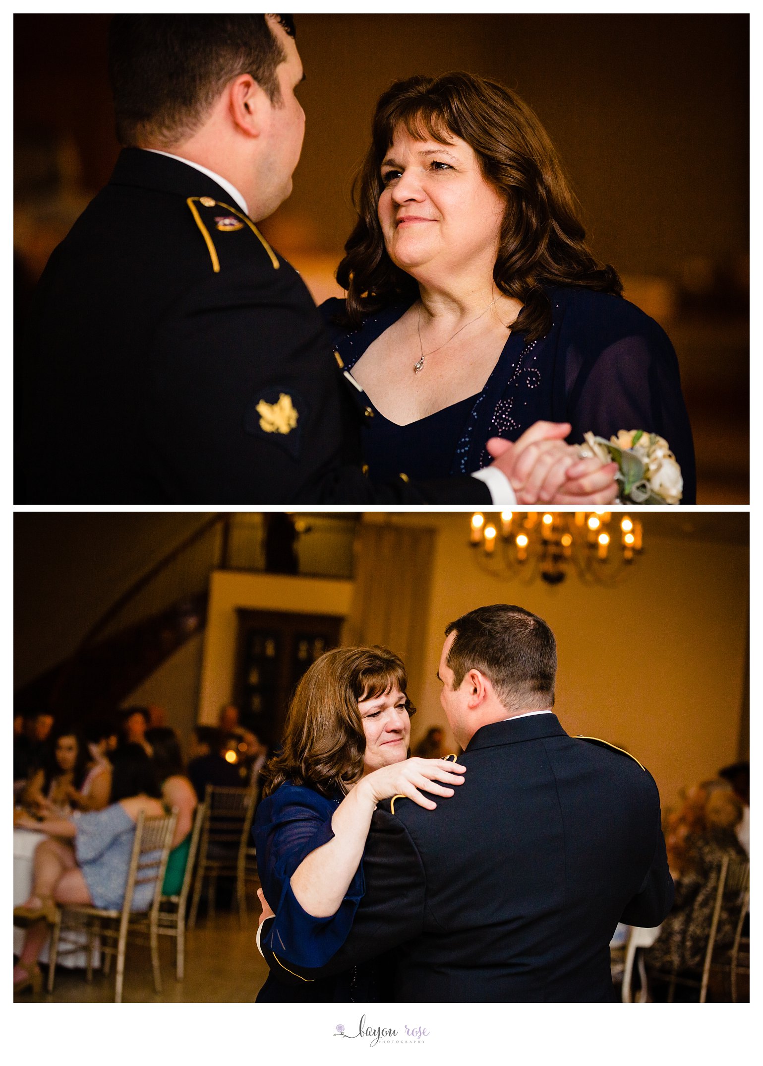mother son dance at Ashley manor wedding