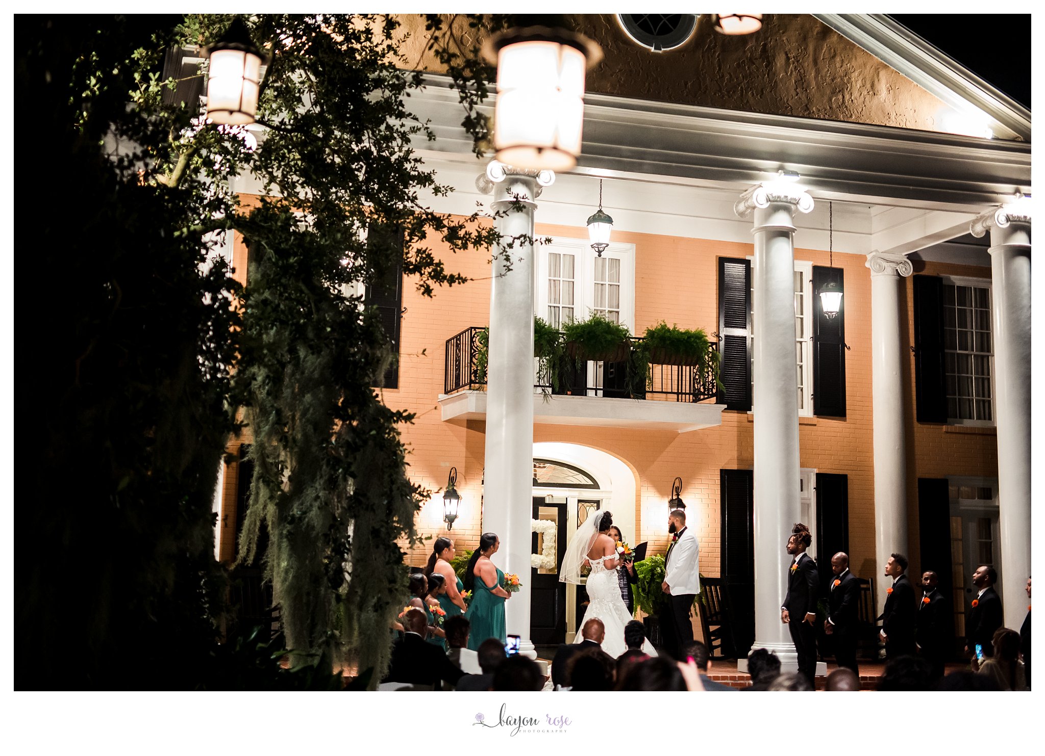 Southern Oaks wedding ceremony in New Orleans